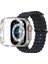 Apple Watch 8 Ultra/ Ultra 2 Kasa Koruma (49 Mm) Elmas Taşlı Zarif Şık Önü Açık Koruma Kılıf 2