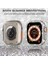 Apple Watch 8 Ultra/ Ultra 2 Kasa Koruma (49 Mm) Elmas Taşlı Zarif Şık Önü Açık Koruma Kılıf 5