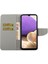Desen Baskı Flip Deri Cüzdan Samsung Galaxy A32 4g (Ab Versiyonu) Için Koruyucu Kasa -Cat Gözleri (Yurt Dışından) 5
