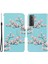 Renkli Desen Baskı Pu Deri Cüzdan Stand Telefon Kapağı Samsung Galaxy S21 Fe Flower (Yurt Dışından) 1