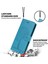 Baykuş Ağacı Deseni Deri Deri Cüzdan Stand Samsung Galaxy A22 5g (Ab Versiyonu) -Blue Için (Yurt Dışından) 4