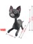 Yeni Jea.love Peluş Oyuncak Şehriye Kedi Topuz Köpek Çizgi Film Bebeği (Yurt Dışından) 2