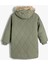 4WKG00014AW Koton Kız Çocuk Mont Haki 3