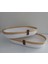 2'li Oval Sepet Düzenleyici Hasır Sepet Dekorasyon Hediyelik 31X18X5-26X15X5 2