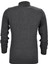 Erkek Spor Düz Fermuarlı Yaka Kazak R22949 BGL-ST03181 2