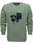 Erkek Baskılı Spor Sıfır Yaka Sweatshirt R2201 BGL-ST03191 1