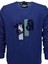 Erkek Baskılı Spor Sıfır Yaka Sweatshirt R2201 BGL-ST03191 3