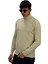 Erkek Spor Düz Balıkçı Yaka Kazak R21010 BGL-ST03179 1