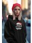 Siyah Merry Christmas Yeniyıl Kapşonlu Sweatshirt 1