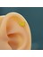 Sarı Kelebekli Çelik Piercing Helix Kıkırdak Conch Lob Gold 2