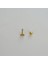 Gold Çelik Kalp Model Helix Piercing 3