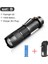 LED El Feneri Mini Torch Aa 14500 Şarj Edilebilir El Feneri 1000LM 3 Mod Zoom Flaş Işığı LED Ampul Kamp Gece Yürüyüşü Meşaleler (Yurt Dışından) 1