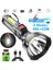 【eğlenceli Lıve】 LED El Feneri Cob Spot Işığı Taktik Işık 18650 Torch USB Şarj Edilebilir Lamba 4 Aydınlatma Modu ile Açık Su Geçirmez El Lambası (Yurt Dışından) 1