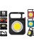 Mini LED Çalışma Işığı Taşınabilir El Feneri USB Şarj Edilebilir Anahtar Işık Kamp Açık Havada Yürüyüş Cob Fener (Yurt Dışından) 2