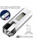 Süper Parlak Mini 2 LED + 5 Cob Güçlü El Feneri USB Şarj Edilebilir Acil Durum Işığı Telefonu Şarj Edebilir (Yurt Dışından) 2