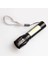LED El Işığı Şarj Edilebilir Su Geçirmez USB Şarjı Dış Mekan Kampçılık ve Yaya Dağcılık Cob Güçlü Işık E (Yurt Dışından) 2