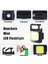 Tıehanhan Mini Anahtarlık LED Çalışma Işığı Taşınabilir USB Şarj Edilebilir Cep Fenerleri Su Geçirmez Açık Kamp Yürüyüş Küçük Mıknatıs Işıkları (Yurt Dışından) 4