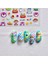 3D Kabartma Karikatür Rol Sevimli Hayvan Uzaylı Çocuk Tarzı Desen Kendinden Yapışkanlı Çıkartma Tasarım Nail Art Çıkartmalar Dekorasyon (Yurt Dışından) 2