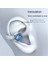 Müzik Kulaklığı Beyaz Gri Için LED Dijital Ekran Bluetooth Kulaklıklar (Yurt Dışından) 1