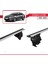 Citroen C-Elysee 2012-2023 Arası ile Uyumlu Ace-4 Ara Atkı Tavan Barı Gri 5