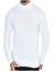 C3506 Erkek Basic Triko Yarm Balıkçı Ince Kazak - C3506 - Beyaz - ST01231-BEYAZ-XXL 1