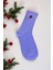 Kadın Nakışlı 1 Çift Soket Çorap 3