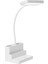 Çocuklar Için LED Masa Lambası Kalem Depolama Göz Koruması Kademesiz Karartma Masa Lambası Çalışma Öğrenci Lambası Ofis Beyaz (Yurt Dışından) 4
