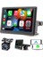 Taşınabilir Kablosuz Carplay Ekran Dash Montajı, 7 Inç Dokunmatik Ekran Araba Stereo Bluetooth, Fm Araba Radyo, Arka Kamera, USB (Yurt Dışından) 1