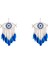 2x Dream Catchers Yatak Odası Için El Dokuma Makrome Dreamcatcher Duvar Asılı Ev Dekor Iyi Şanslar Nimet Hediye, 2 (Yurt Dışından) 1