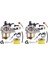 2x GX390 Karbüratör Ateşleme Bobini Hava Filtresi Kiti Yedek GX340 GX360 GX390 11HP 13HP Motor Jeneratör (Yurt Dışından) 2