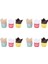 800 Adet Lale Cupcake Pişirme Bardakları, Muffin Pişirme Gömlekleri Tutucular, Rustik Cupcake, Kahverengi, Beyaz ve Doğa Rengi (Yurt Dışından) 2