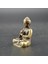 4x Mini Buda Heykeli Bronz Buda Heykeli Çin Budizm Saf Bakır Bronz Sakyamuni Buda Heykeli (Yurt Dışından) 1