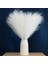 Sahte Pampas Otu, 18IN/45CM Yapay Pampas Otu 10 Kök Görkemli Çim Çiçek Aranjmanı (Beyaz) (Yurt Dışından) 2