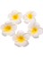 200 Adet Beyaz Köpük Hawaiian Frangipani Yapay Plumeria Çiçek Yaprakları Kap Saç Şapka Çelenk Dıy Düğün Dekorasyon 5 cm (Yurt Dışından) 3