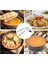 2x Paslanmaz Çelik Mutfak Maşası Pizza Tava Tutucu Pişirme Tavaları Kavrama Hiçbir Anti Sıcak Pizza Tava Bulaşık Pot Tutucu (Yurt Dışından) 4