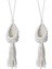 2x Boho Makrome Hava Tesisi Askı Tillandsia Asılı Sepet Halat Tutucu Çiçek Ev Dekor (10 Cm) (Yurt Dışından) 1