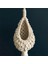 2x Boho Makrome Hava Tesisi Askı Tillandsia Asılı Sepet Halat Tutucu Çiçek Ev Dekor (10 Cm) (Yurt Dışından) 4