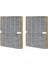 2x Karbon Kompozit Filtre Hava Temizleme Cihazı Için KJ20FE-NH3 KJ20FE-NH5 KJ210G-C42 KJ210G-C46 KJ200G-C41 KJ200G-D41 (Yurt Dışından) 2