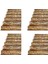 4x 3D Merdiven Etiket Duvar Resimleri Duvar Çıkartması-Vintage Manzara Merdiven Etiket Duvar Kiremit Adım Merdiven Yükselticiler Etiket Çıkarılabilir (Yurt Dışından) 2