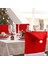 12 Adet Noel Sandalye Yemek Odası Tatil Noel Süslemeleri Kırmızı Için Noel Baba Şapkası Sandalye Kapakları Kapakları (Yurt Dışından) 1