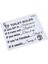 4x Tuvalet Kuralları Banyo Çıkarılabilir Duvar Sticker Vinil Sanat Çıkartmaları Dıy Ev Dekor (Yurt Dışından) 4