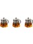 3x Kalınlaşmış Cam Çaydanlık Isıya Dayanıklı Çiçek Çay Potu Kabarcık Çaydanlık Paslanmaz Çelik Filtre Çaydanlık Kare Pot 350 ml (Yurt Dışından) 2