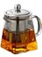 3x Kalınlaşmış Cam Çaydanlık Isıya Dayanıklı Çiçek Çay Potu Kabarcık Çaydanlık Paslanmaz Çelik Filtre Çaydanlık Kare Pot 350 ml (Yurt Dışından) 4