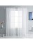 Pencere Beyaz Sırf Perdeler 84 Inç Uzun 8 Panel Sırf Beyaz Perdeler Şeffaf Perdeler Temel Çubuk Cep Paneli (Yurt Dışından) 4