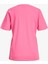 Jxanna Kadın Pembe T-Shirt 12206974-CARMINEROSE 4