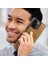 Apple iPhone 15 Pu Deri Manyetik Çekim Braket Cep Telefonu Kılıfı (Yurt Dışından) 5