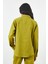 Olive Gabardin Ön Cep Detaylı Gömlek 5