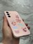 Samsung Galaxy M34 5g 3D Kabartma Emoji Figür Ayıcık Çiçek Kurdele Happy Good Luck Funny Heart 3