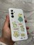 Samsung Galaxy A54 5g Kılıf 3D Kabartma Emoji Figür Ayıcık Çiçek Kurdele Happy Good Luck Funny Heart 1