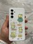 Samsung Galaxy A54 5g Kılıf 3D Kabartma Emoji Figür Ayıcık Çiçek Kurdele Happy Good Luck Funny Heart 2